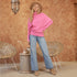 SLOUCH NECK DOLMAN TOP